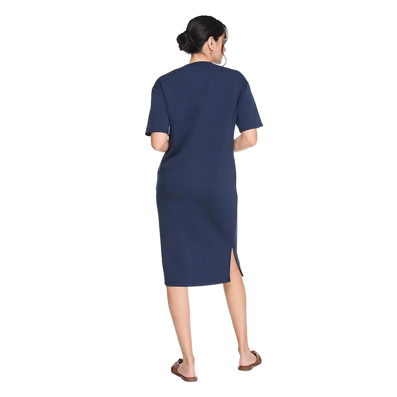 Robe t-shirt en tricot doux George pour femmes