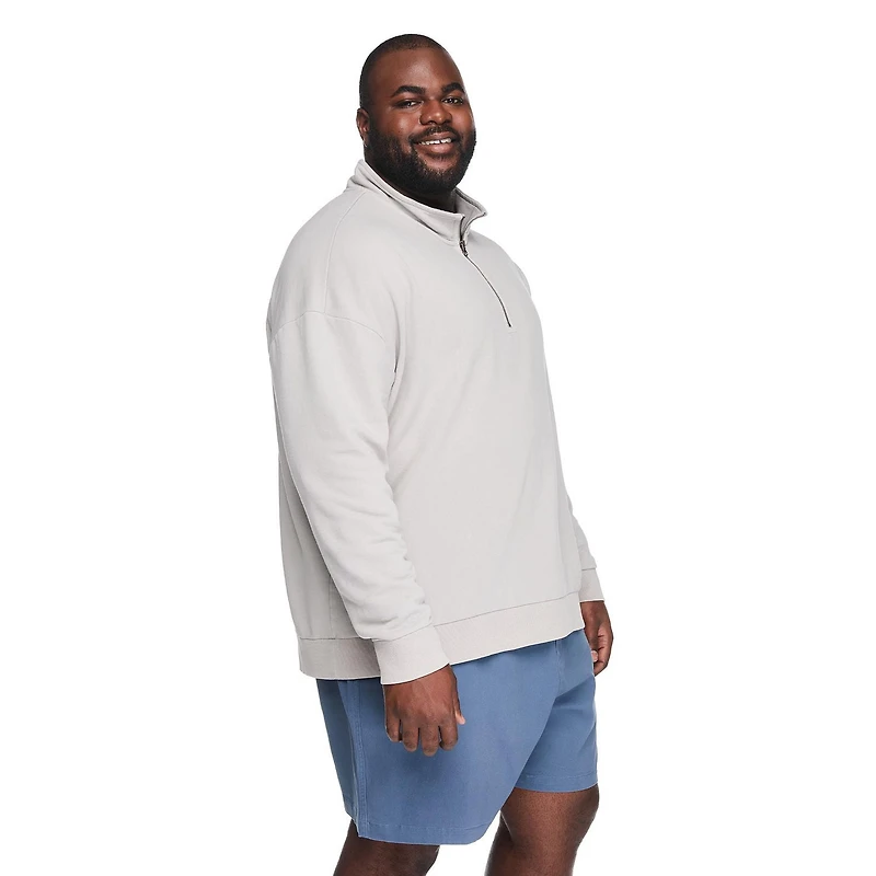 Coton ouaté à fermeture éclair 1/4 George Plus pour hommes