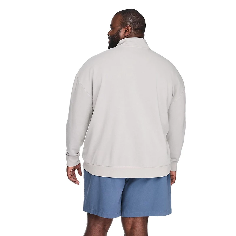 Coton ouaté à fermeture éclair 1/4 George Plus pour hommes