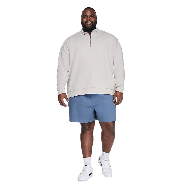 Coton ouaté à fermeture éclair 1/4 George Plus pour hommes