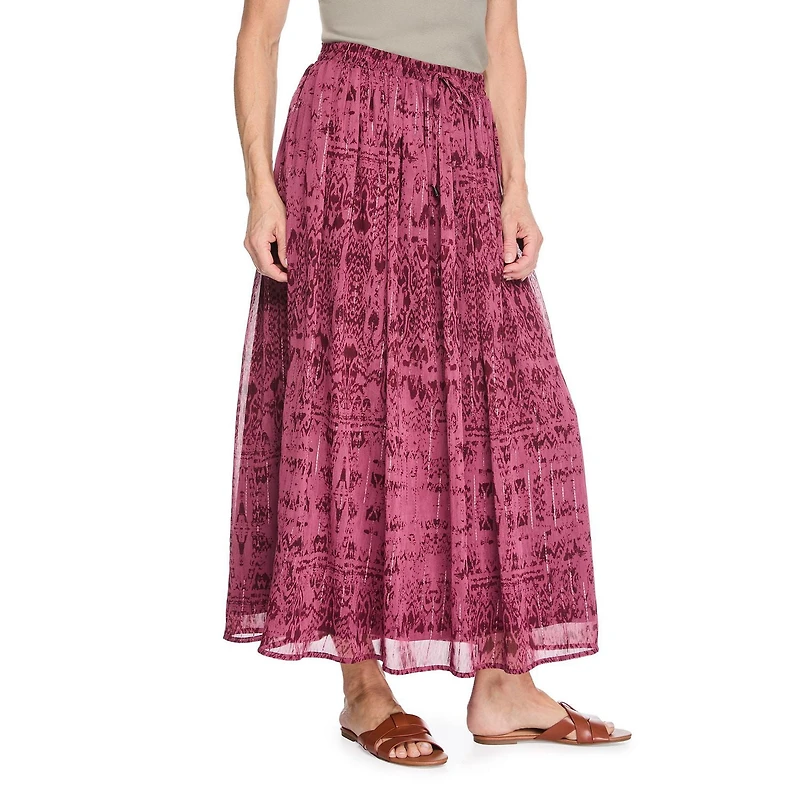 Iyla Women's Chiffon Maxi Skirt
