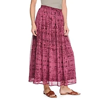 Iyla Women's Chiffon Maxi Skirt