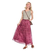 Iyla Women's Chiffon Maxi Skirt