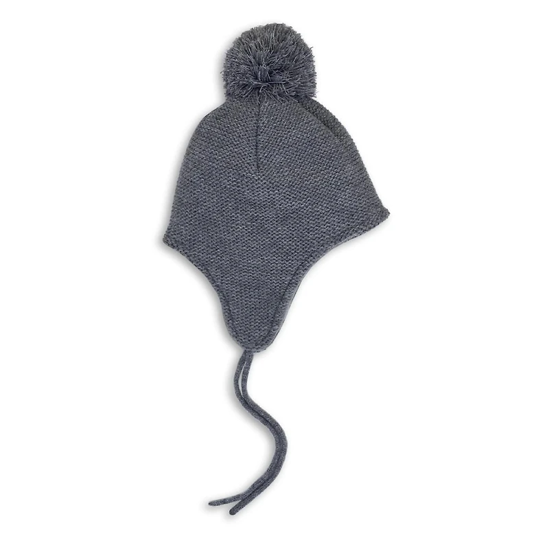 Hot Paws Tuque en tricot à cordons pour enfant