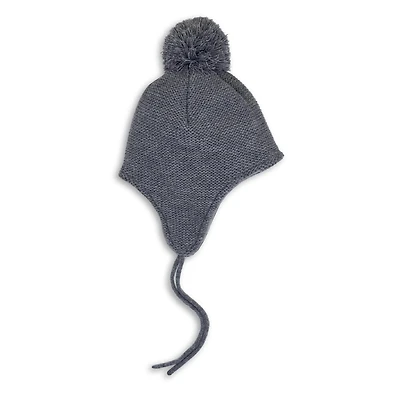 Hot Paws Tuque en tricot à cordons pour enfant