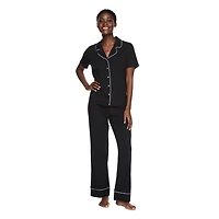 Pyjama 3 pièces Como Blu pour femmes