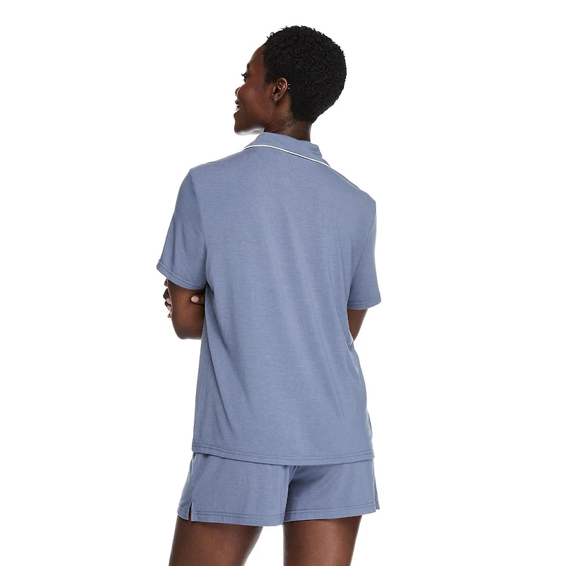 Como Blu Women's Three Piece Pajama Set