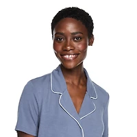 Como Blu Women's Three Piece Pajama Set