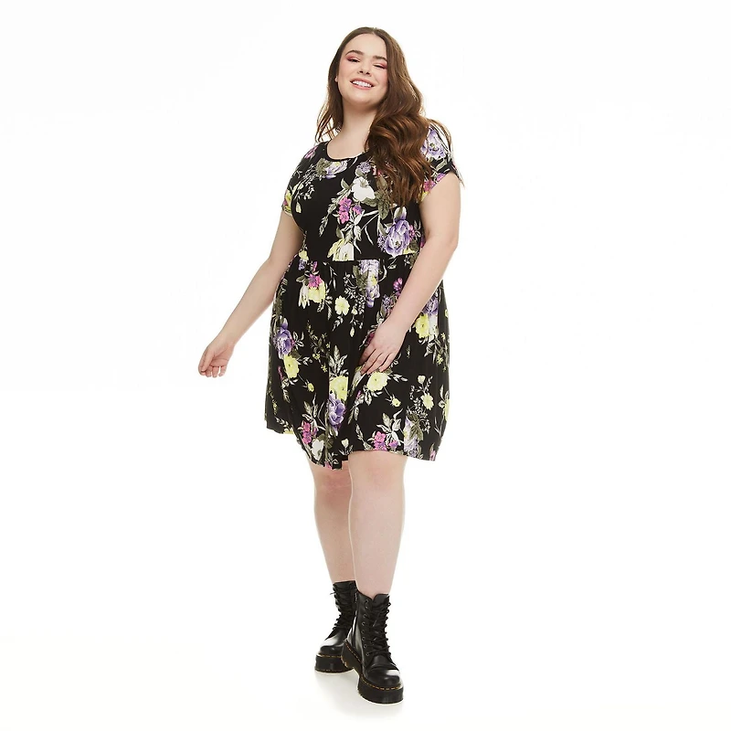 Harper + Zoe Plus Women's Babydoll Dress