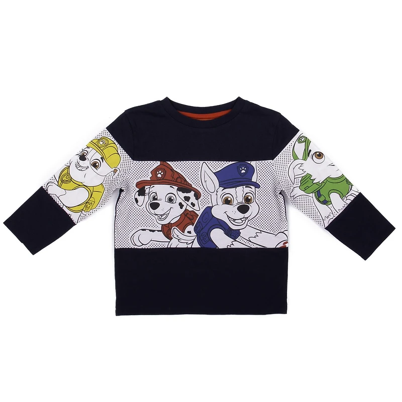 La Pat'Patrouille T-Shirt à manche longue pour garçons en bas âge