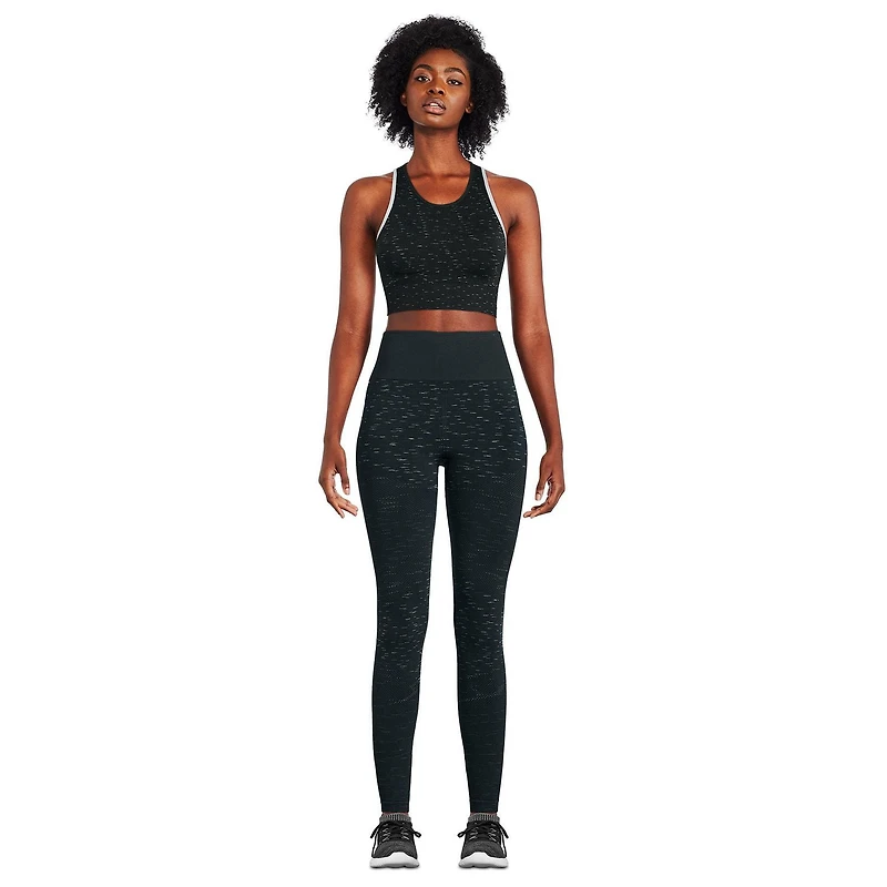 Soutien-gorge sans coutures à col haut Athletic Works pour femmes