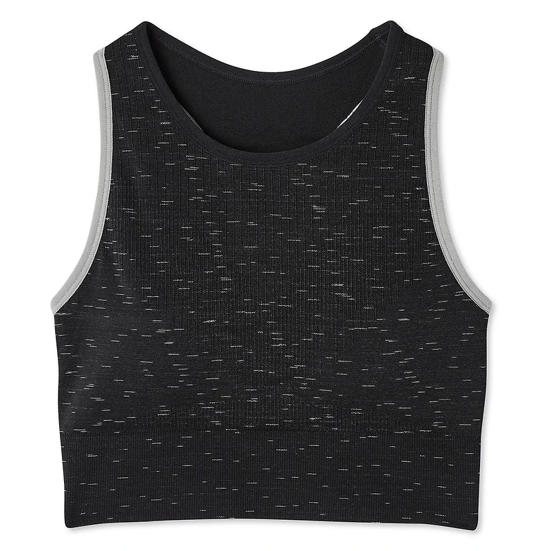 Soutien-gorge sans coutures à col haut Athletic Works pour femmes