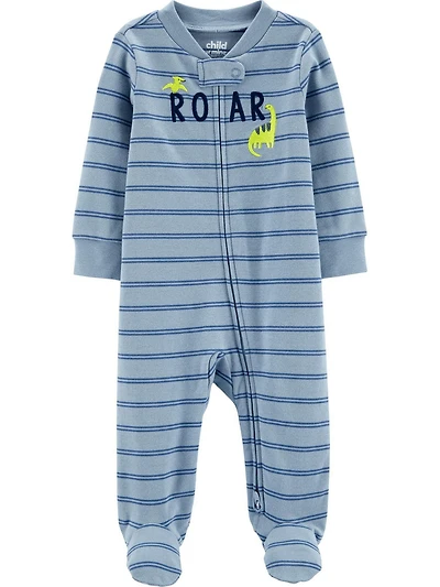 Tenue avec pyjama-grenouillère pour nouveau-née garcon Child of Mine made by Carter’s – Dino