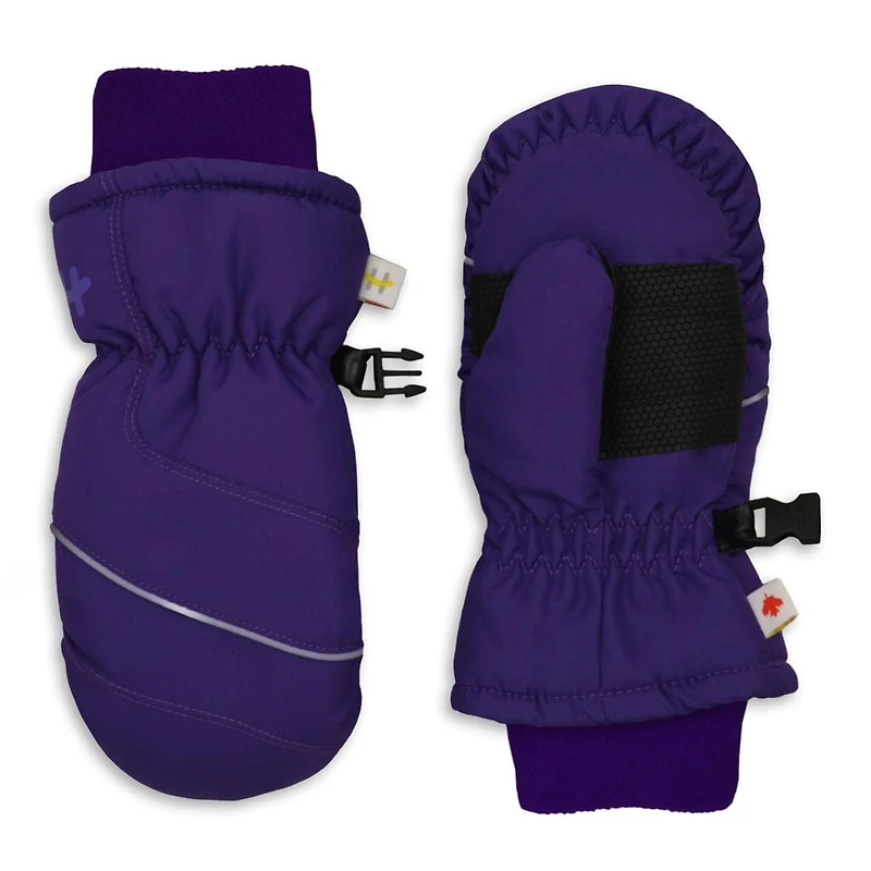 Hot Paws Mitaines d'hiver avec bande réfléchissante pour enfants