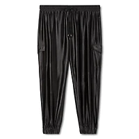 Jogger en satin extensible George Plus pour femmes