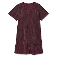 Robe t-shirt à pois métalliques et paillettes George Plus pour femmes