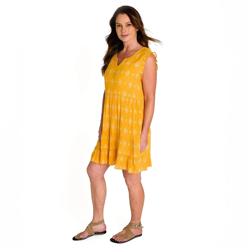 IVY Women's Ruffle Tiered Dress