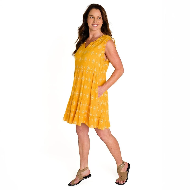 IVY Women's Ruffle Tiered Dress