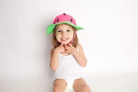 ZOOCCHINI - Baby, Toddler UPF50+ Sun Hat - Swim Hat - Watermelon