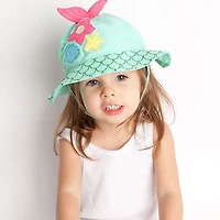 ZOOCCHINI - Baby, Toddler UPF50+ Sun Hat - Swim Hat - Marietta the Mermaid