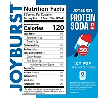 Joyburst Protein Soda Max Icy Pop