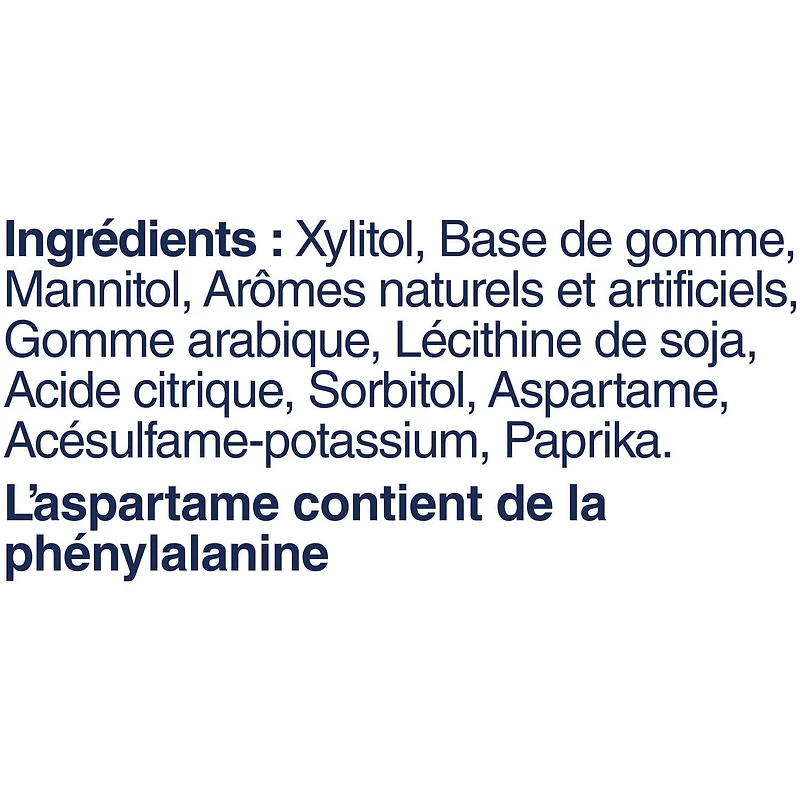 EXCEL Refreshers, Tropical Flavoured Sugar Free Chewing Gum, 40 Pieces, 1 Bottle