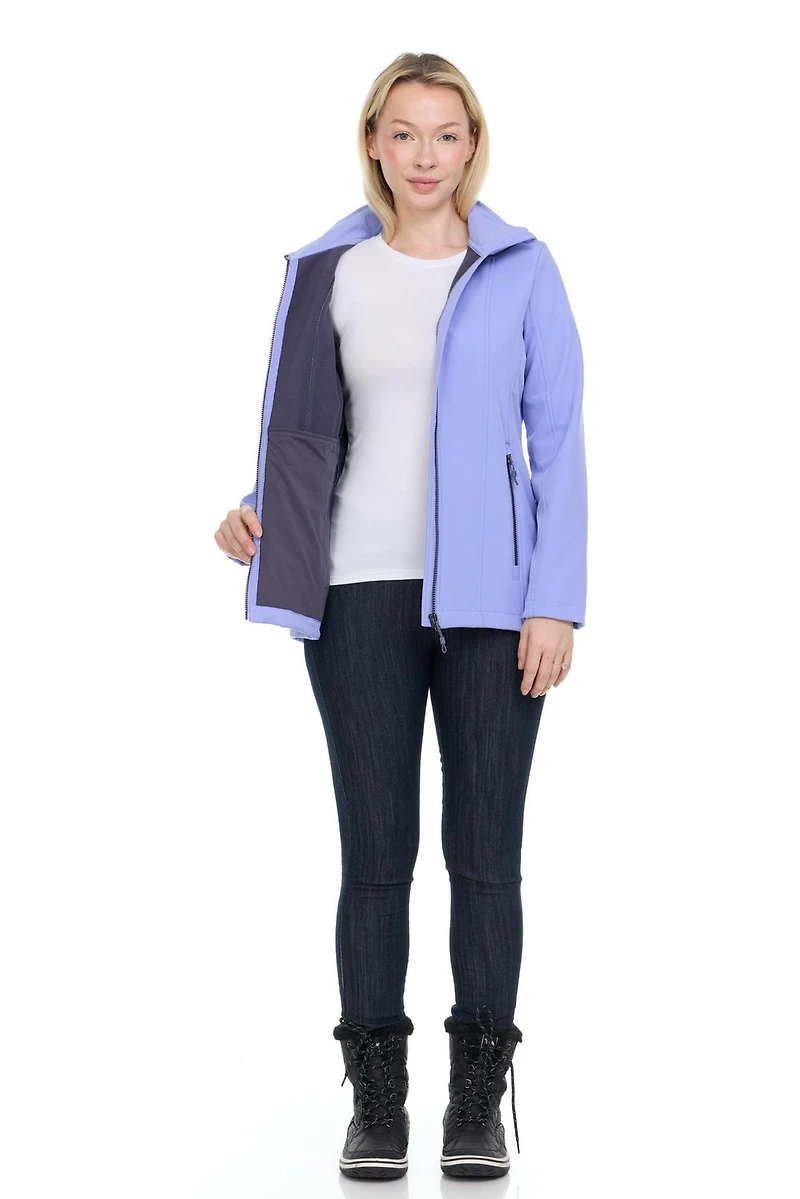 Tec-One Women's Hooded Softshell Jacket