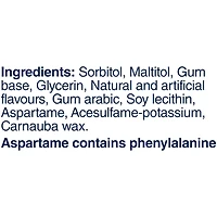 EXCEL, Peppermint Flavoured Sugar Free Chewing Gum, 60 Pieces, 1 Bottle, 1 Bottle, 60 Pellets