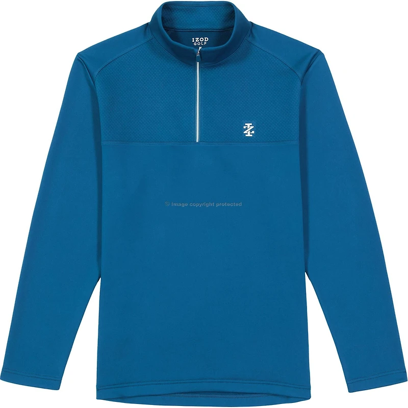 IZOD GOLF ZIP COMPLÈTE HYDRASHIELD HOMME