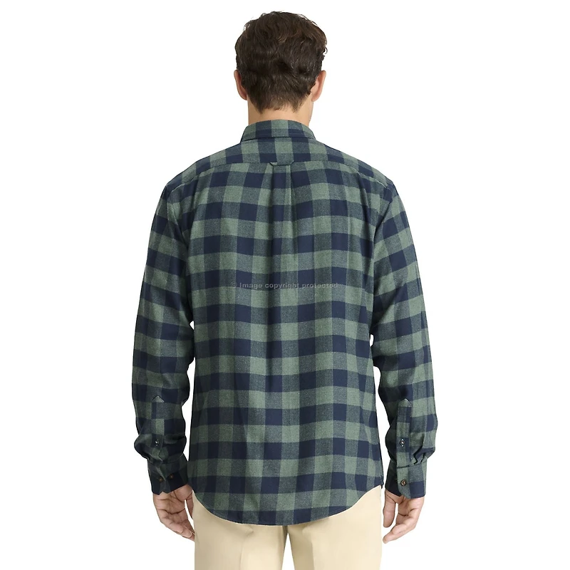 IZOD MENS LONG SLEEVE FLANNEL