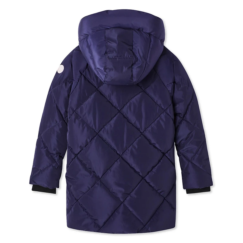 Justice Girls' Quilted Winter Jacket