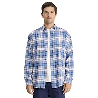IZOD MENS LONG SLEEVE FLANNEL