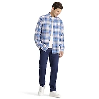 IZOD MENS LONG SLEEVE FLANNEL