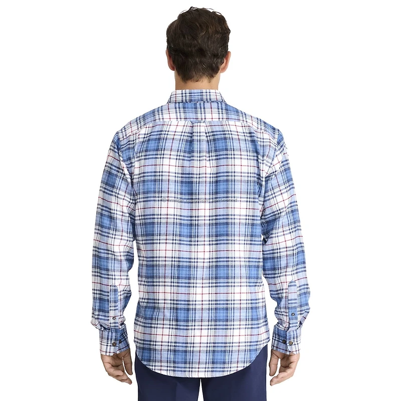IZOD MENS LONG SLEEVE FLANNEL
