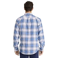 IZOD MENS LONG SLEEVE FLANNEL