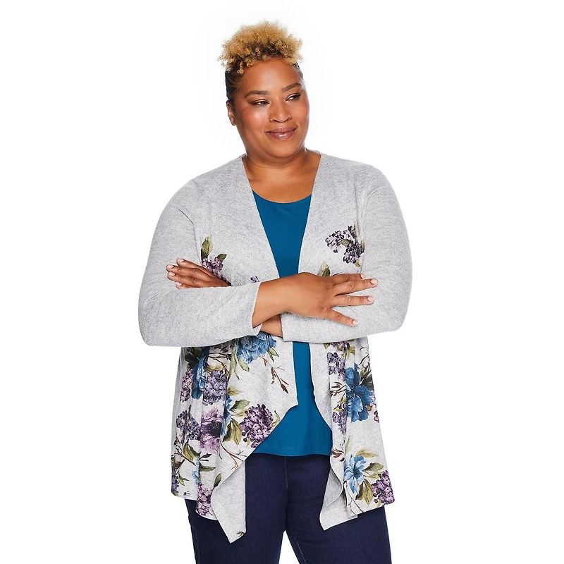 Cardigan trompe-l’œil Penmans Plus pour femmes