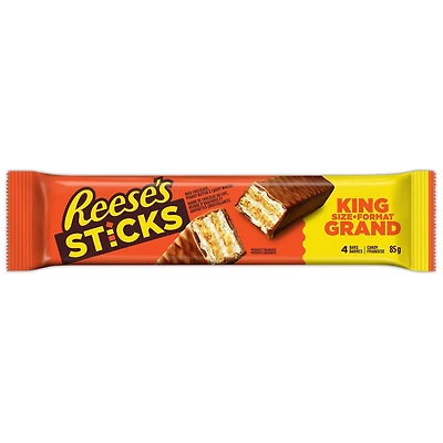 Barres de chocolat au beurre d'arachides Sticks de REESE - grand format 85 g