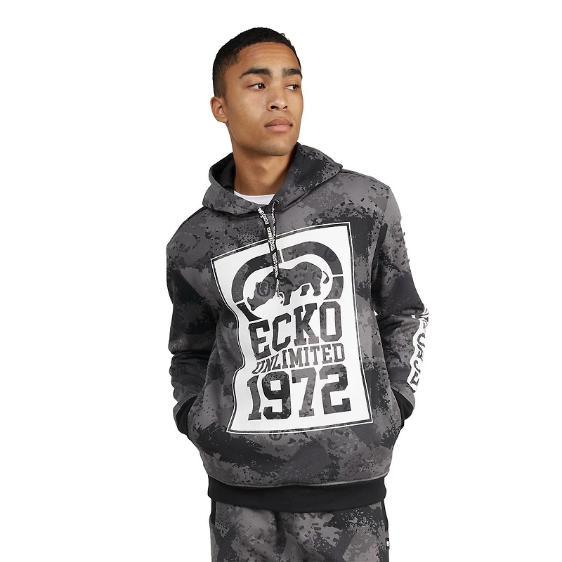 Chandail à capuchon Geoscale pour hommes Ecko Unltd