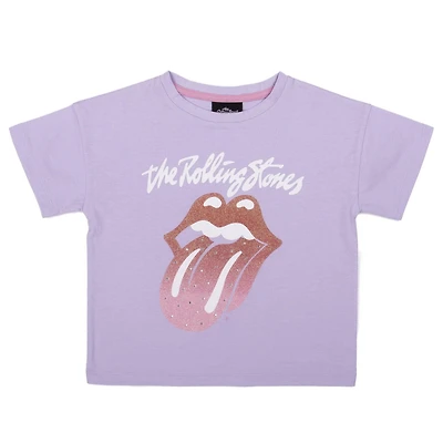 Rolling Stones Chandail à épaule tombante pour filles