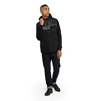 Gilet matelassé Marc Ecko pour hommes avec capuche movable