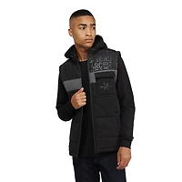 Marc Ecko Men’s Puffer Vest with Detachable Hood