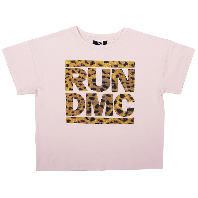Run DMC Chandail à épaule tombante pour filles