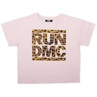 Run DMC Chandail à épaule tombante pour filles