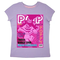Trolls Girl's Short Sleeve T-Shirt