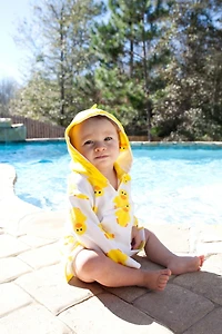 ZOOCCHINI Baby Toddler UPF50+ Terry Swim Cover-up with Hood