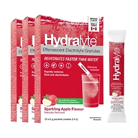 Hydralyte Poudre d'électrolytes, Pomme pétillante