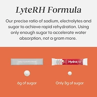 Hydralyte Effervescent Granule Sticks- Sparkling Apple