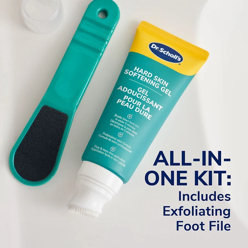 Dr. Scholl's Fast Acting Callus Remover Gel Kit