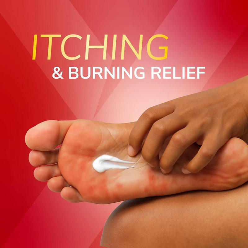 Dr. Scholl’s Athlete's Foot Antifungal Cream Treatment, Itching & Burning Relief, Treats Athlete’s Foot