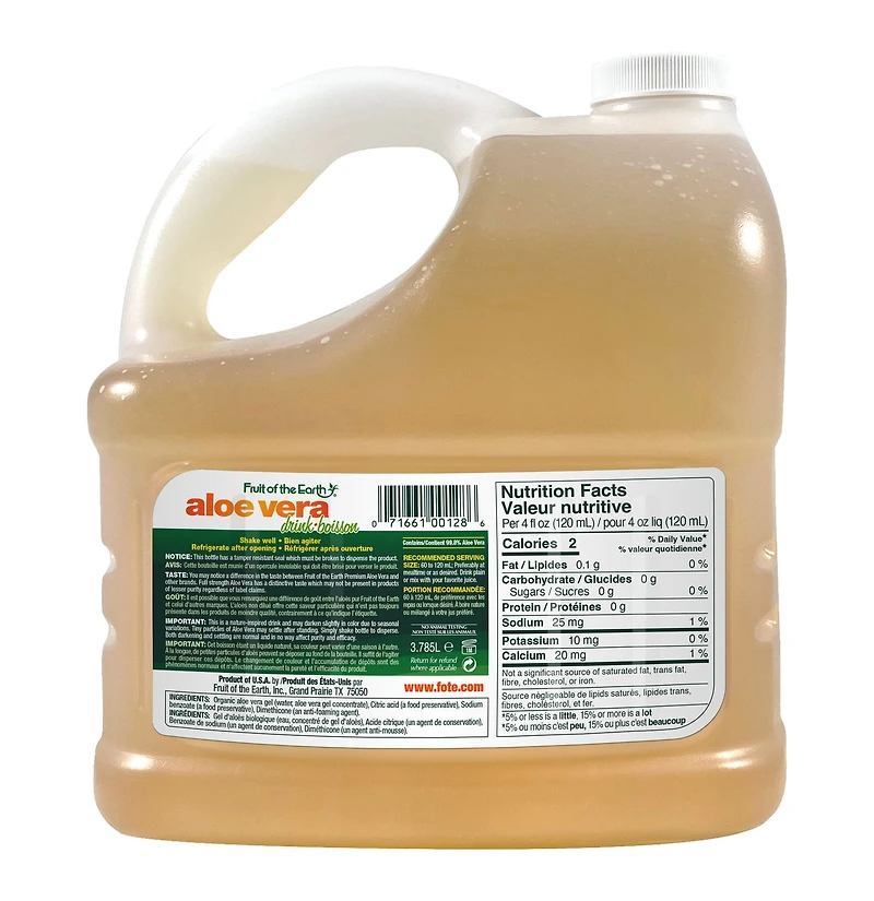 FOTE Boisson Aloe Vera Boisson Aloe Vera 3,785 L